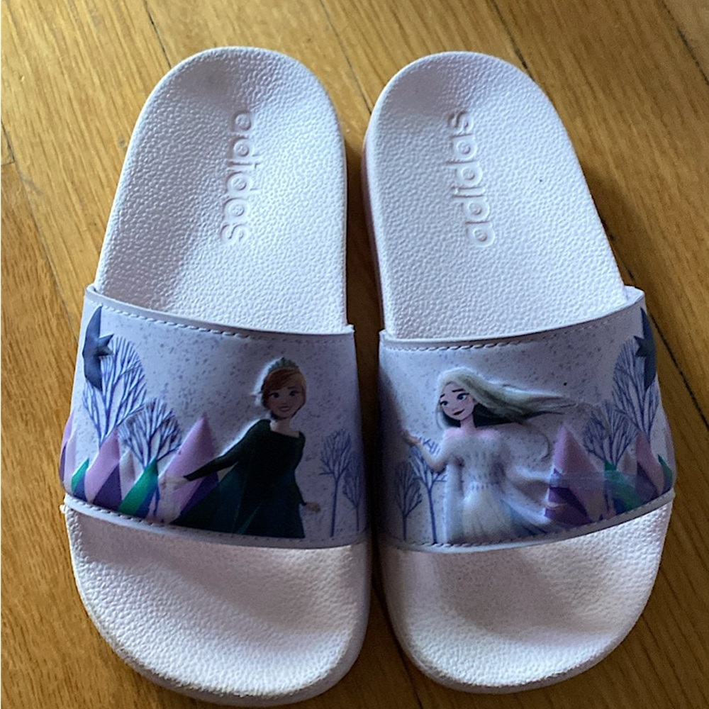 Adidas Frozen girls Adilette sandals